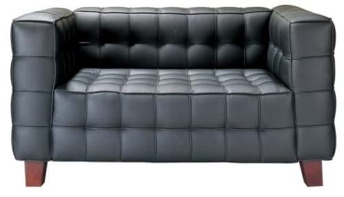 صورة Josef Hoffmann sofa 2-seater Cubus (1910)
